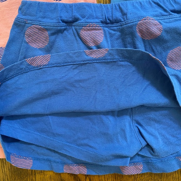 Nike Girls 3pcs Matching Set | Pink and Blue T-shirt, Skort & 3/4 Legging Size:6 - Picture 3 of 7